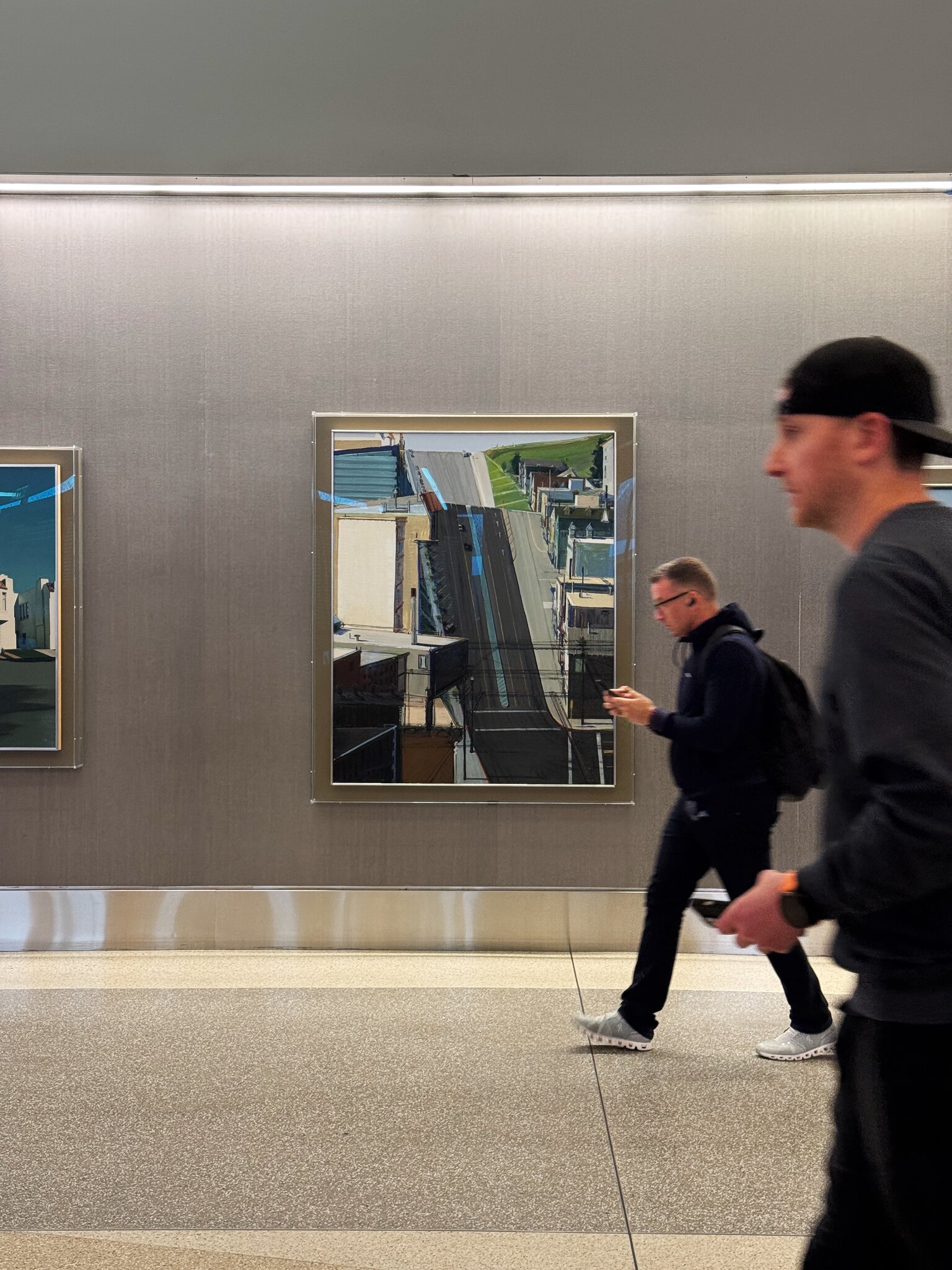 Diebenkorn artwork at SFO
