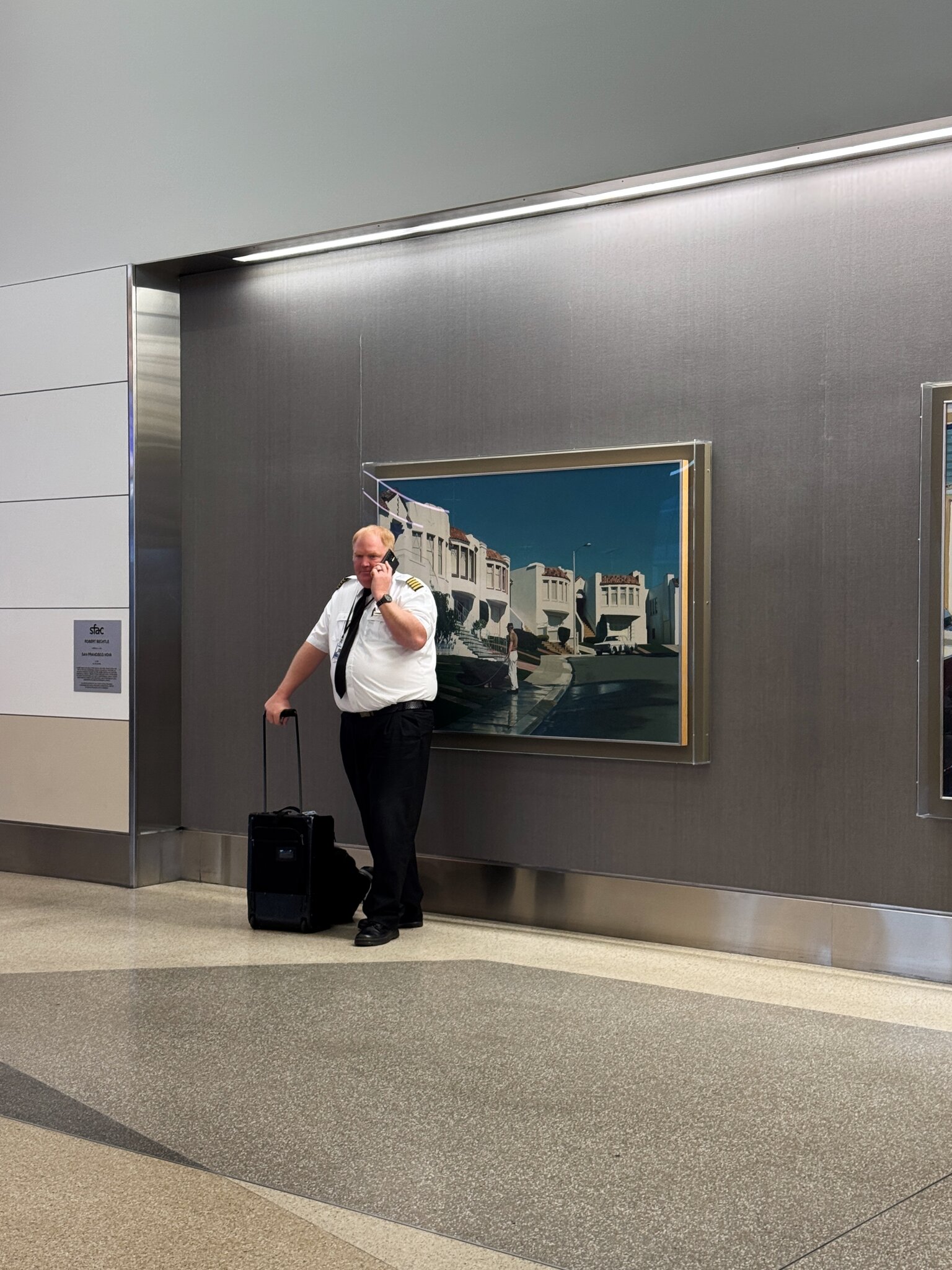 Diebenkorn artwork at SFO